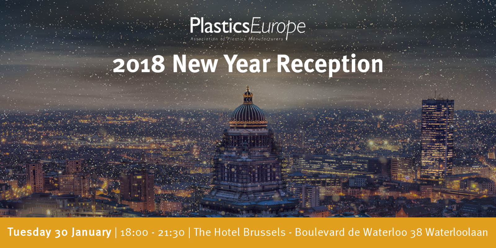 2018 New Year reception PlasticsEurope AISBL