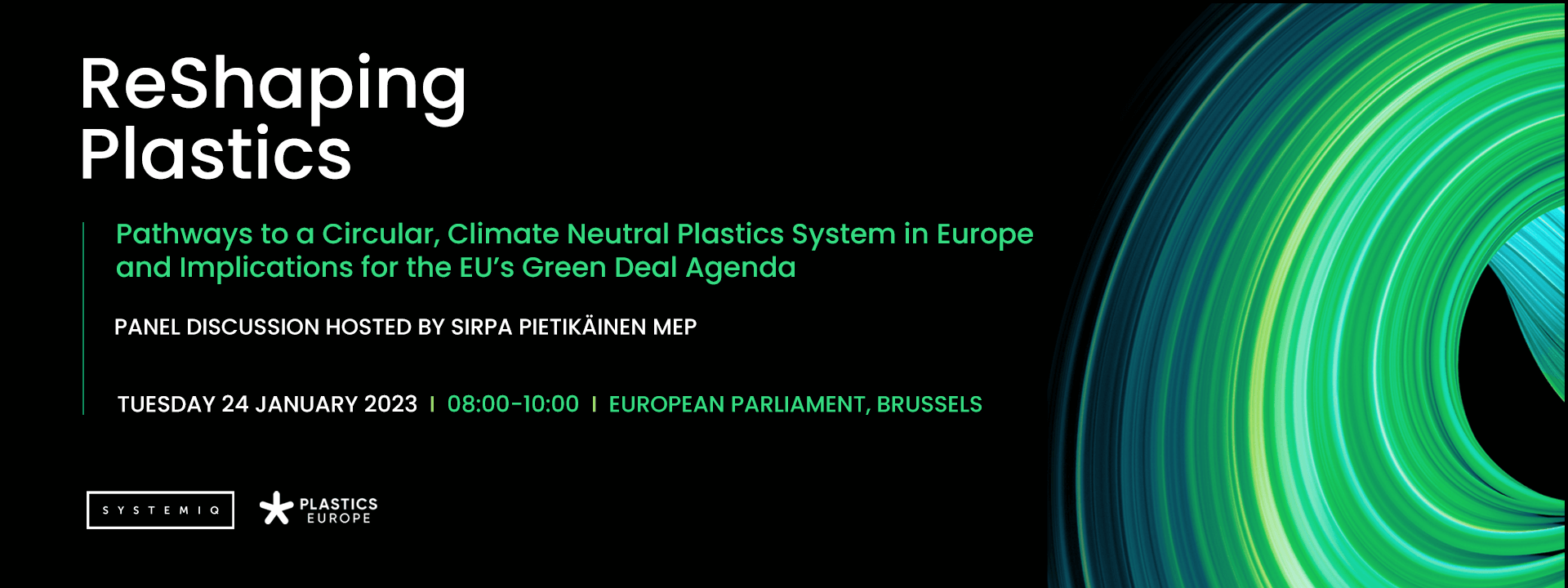 EP Panel ReShaping Plastics Plastics Europe